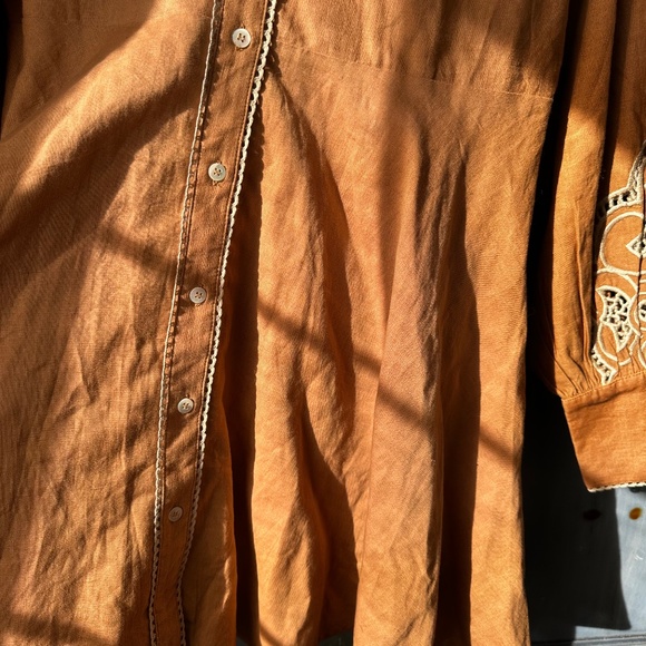 Sezane Caprice dress in Camel Size 6 - Picture 10 of 13